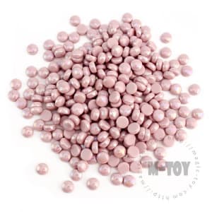 Iridescent Pink Round Glass Mosaic SRL68