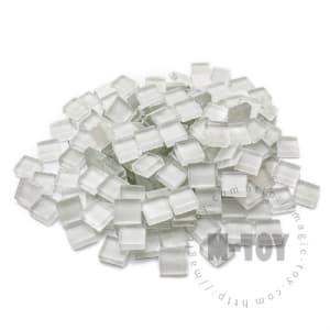 White Square Crystal Glass Mosaic 10-CC100