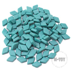 Turquoise Diamond Glass Mosaic SLG54