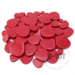Red Pebbles Glass Mosaic PE-SS16