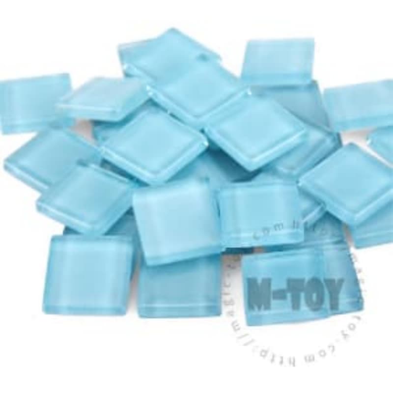 Blue Square Crystal Glass Mosaic 20-CC731