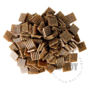 Brown Square Vitreous Hot-melting Glass Mosaic ASM305