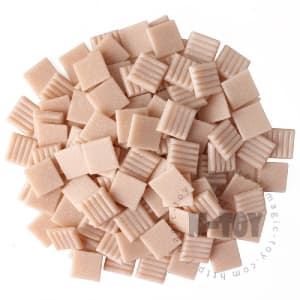 Pink Square Vitreous Hot-melting Glass Mosaic ASM401
