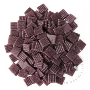 Purple Square Vitreous Hot-melting Glass Mosaic ASM503