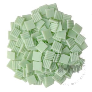 Green Square Vitreous Hot-melting Glass Mosaic ASM601