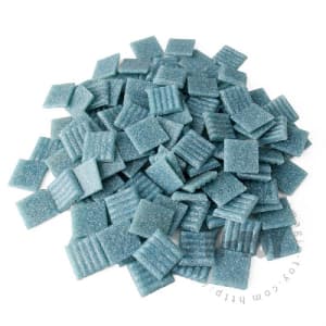 Blue Square Vitreous Hot-melting Glass Mosaic ASM713