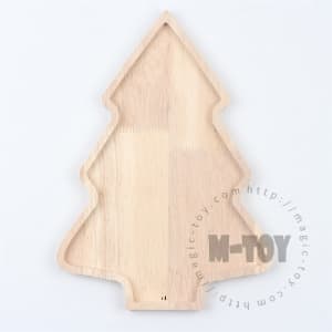 Wood Christmas Tree Shape Base-WB05003