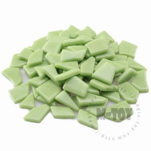 Green Irregular Shape Glass Mosaic IR-SS42