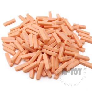 Light Orange Stick Glass Mosaic 525SBG12