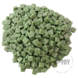 Green Mini Square Glass Mosaic 10SS42