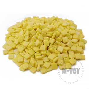 Yellow Mini Square Glass Mosaic 10SS50