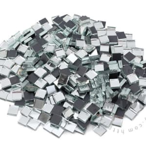 Silver Square Mirror 10MSS01