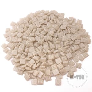 Light Grey Square Vitreous Hot-melting Glass Mosaic 10ASM202