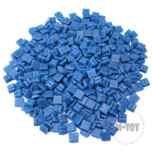 Blue Square Vitreous Hot-melting Glass Mosaic 10ASM707