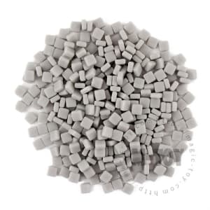 Light Grey Mini Square Glass Mosaic 8SS59