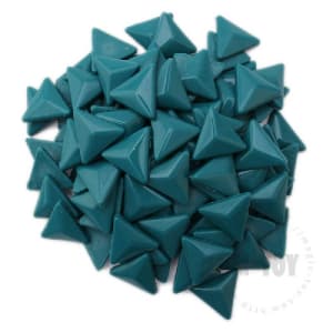 Turquoise Triangle  Glass Mosaic SJH55