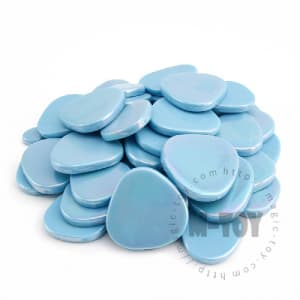 Iridescent Blue Pebbles Glass Mosaic PE-SSI08