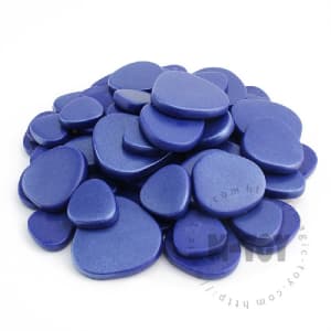 Luster Blue Pebbles Glass Mosaic PE-SSL05