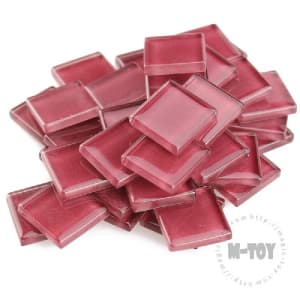 Purple Square Crystal Glass Mosaic 20-CC505