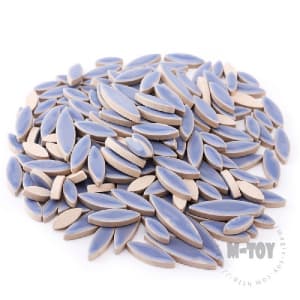 Blue Petal Shape Ceramic Mosaic CYG20