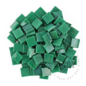Green Square Ice Jade Hot-melting Glass Mosaic WSG631