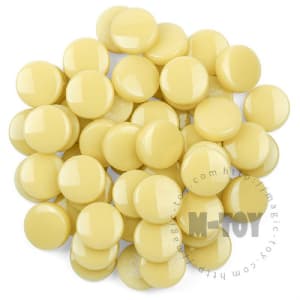 Yellow Round Glass Mosaic 20SR50