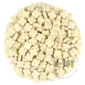 Beige Flower Glass Mosaic SMHG30
