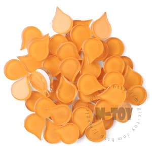 Orange Raindrop Mandala Glass Mosaic 1824TD-CC945