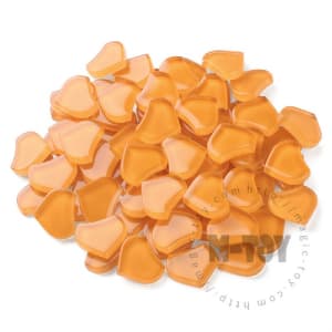 Orange Fishscale Mandala Glass Mosaic 2017TA-CC945