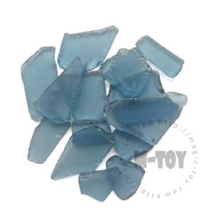 Light Blue Color Irregular Sea Glass CD-HR701-M