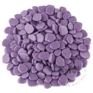 Purple Blossom Petals Glass Mosaic SMAG62