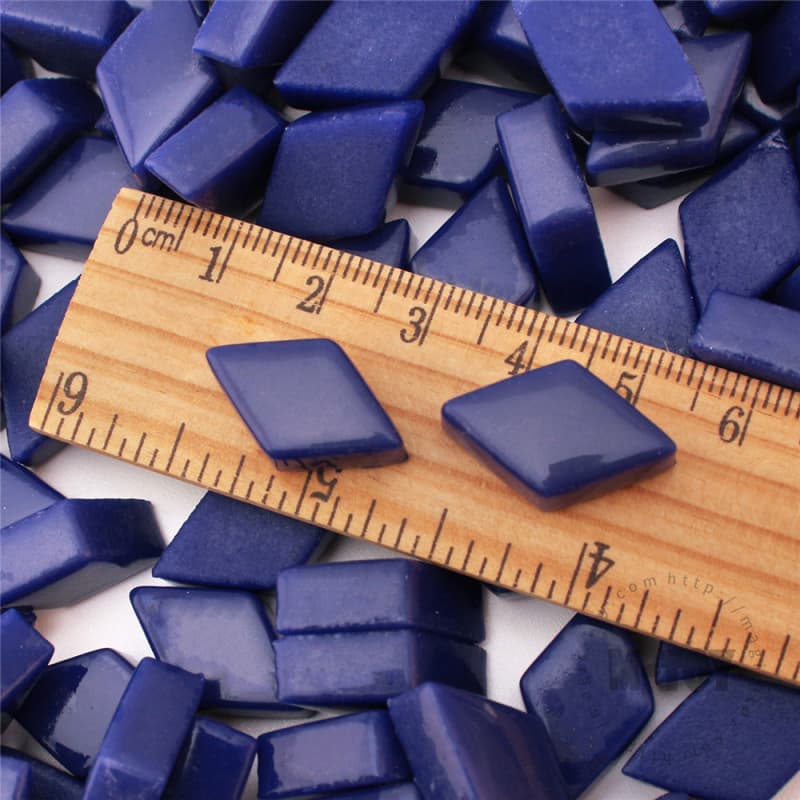 Cobalt Blue Diamond Glass Mosaic SLG05