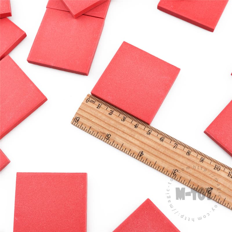 Red Square Chunky Ceramic Mosaic 48TSM912