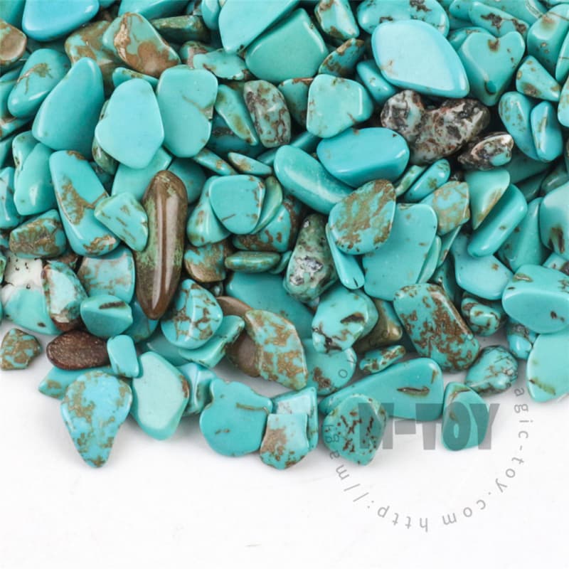 Turquoise Dyed Gemstone Jade-601（3-5mm）