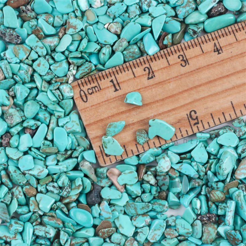 Turquoise Dyed Gemstone Jade-601（3-5mm）