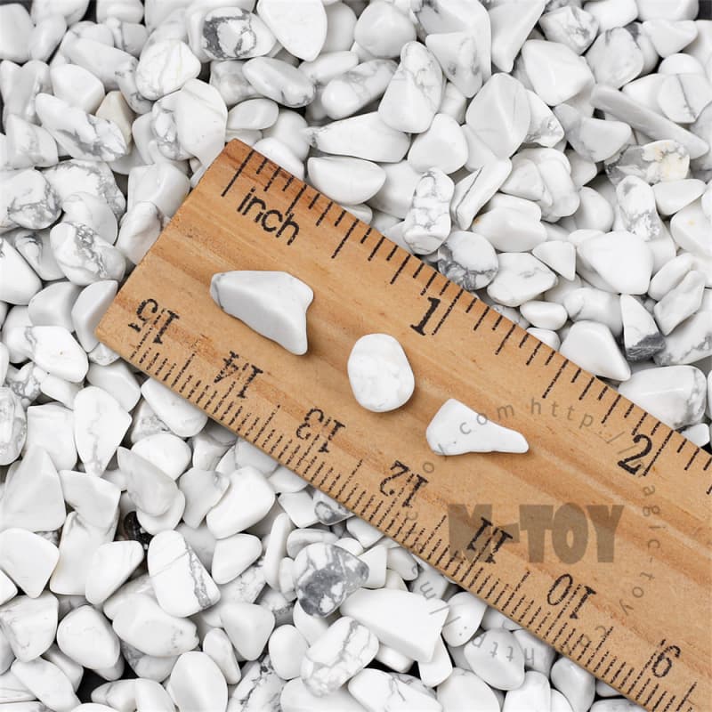 White Dyed Gemstone Jade-101（5-7mm）