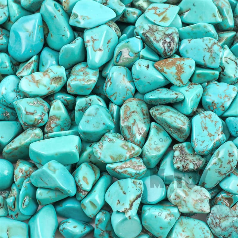 Turquoise Dyed Gemstone Jade-601（9-12mm）