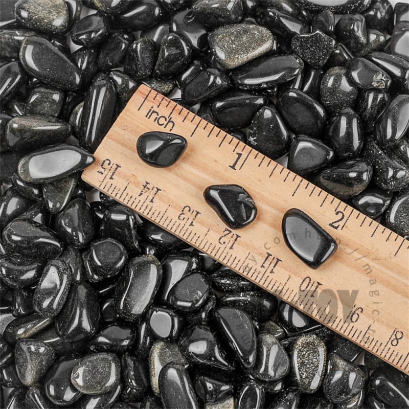 Black Obsidian Gemstone Jade801（7-9mm）