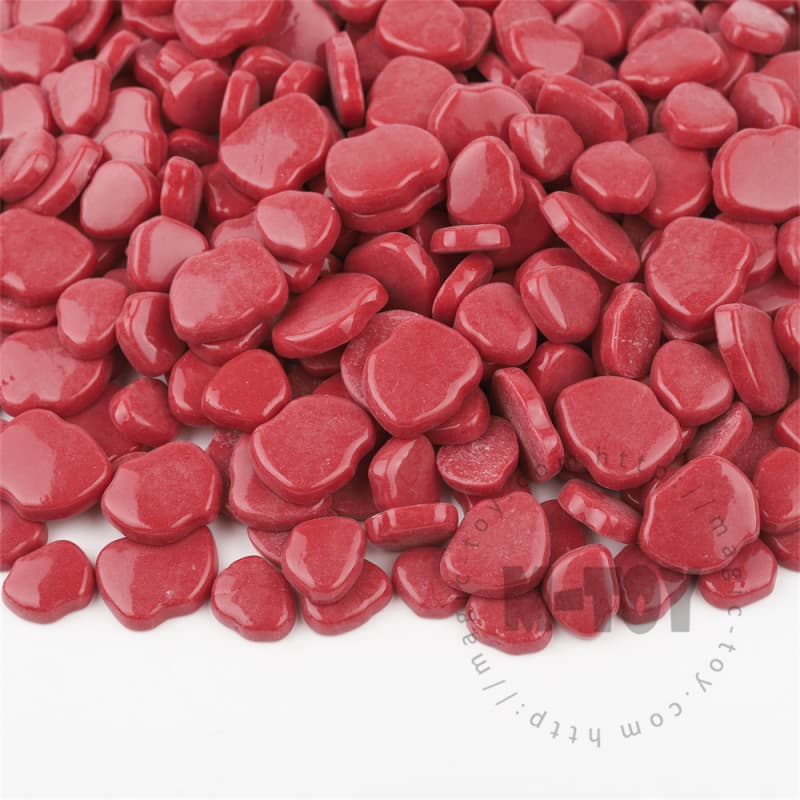 Red Blossom Petals Glass Mosaic SMAG16