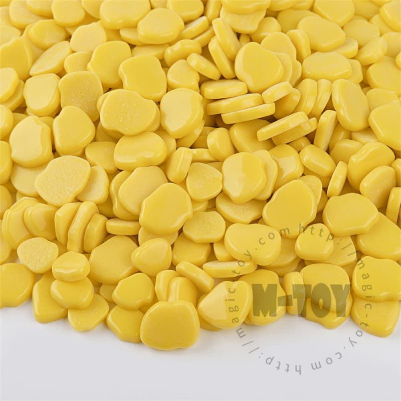 Yellow Blossom Petals Glass Mosaic SMAG50