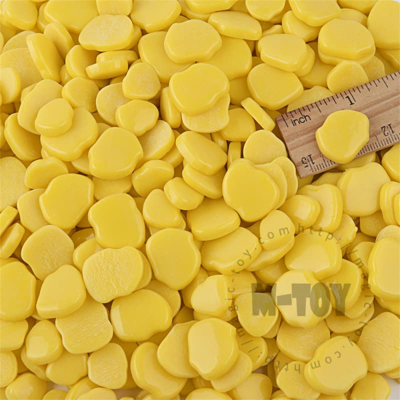 Yellow Blossom Petals Glass Mosaic SMAG50