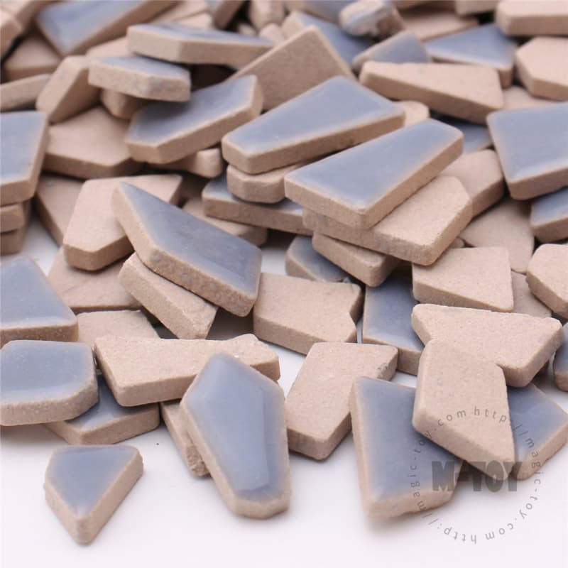 Blue Irregular Ceramic Mosaic IR-H20