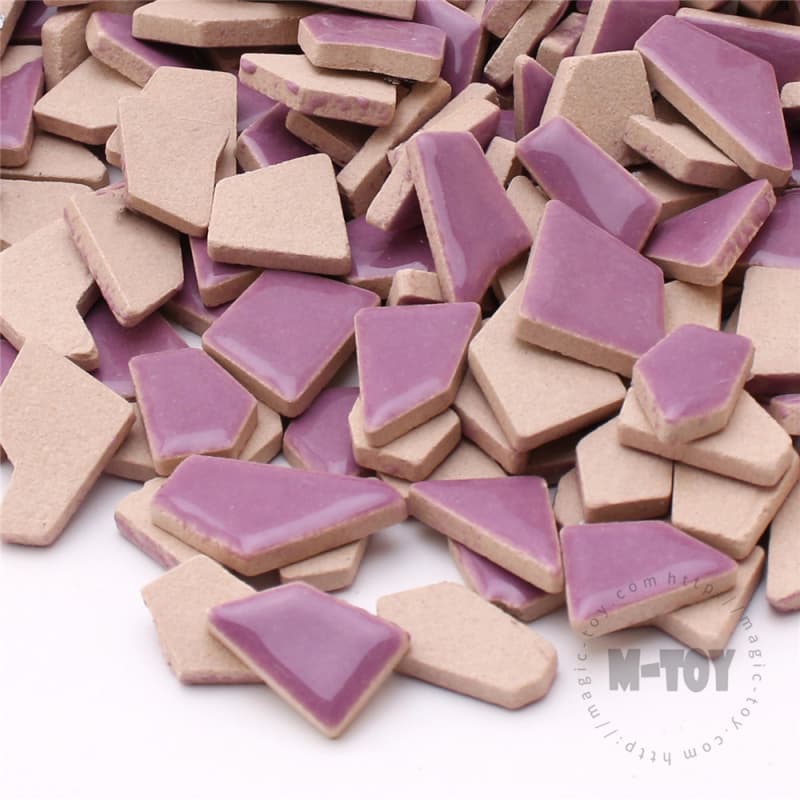 Purple Irregular Ceramic Mosaic IR-H43
