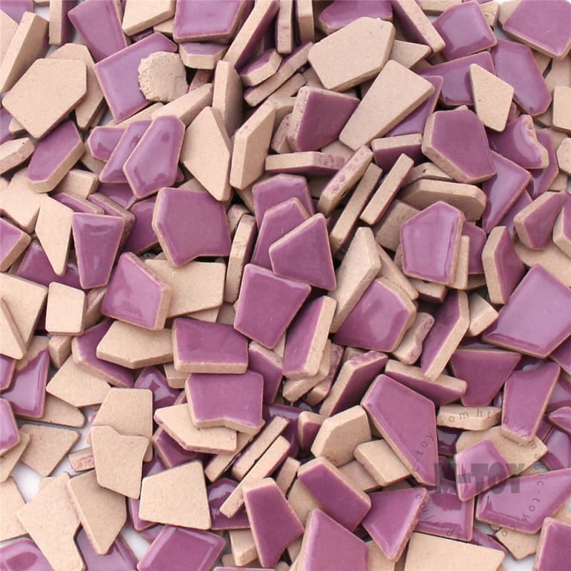 Purple Irregular Ceramic Mosaic IR-H43
