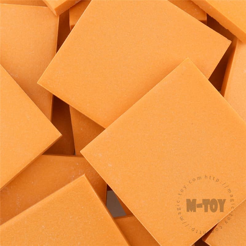 Orange Square Chunky Ceramic Mosaic 48TSM908