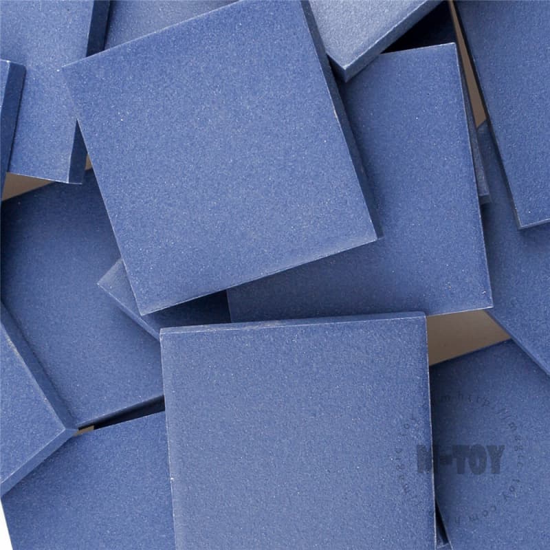 Blue Square Chunky Ceramic Mosaic 48TSM712
