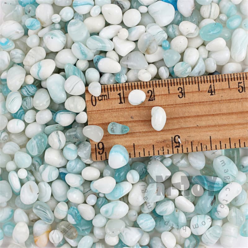 Skyblue Porcelain Glass Beads 0306CD-PO701