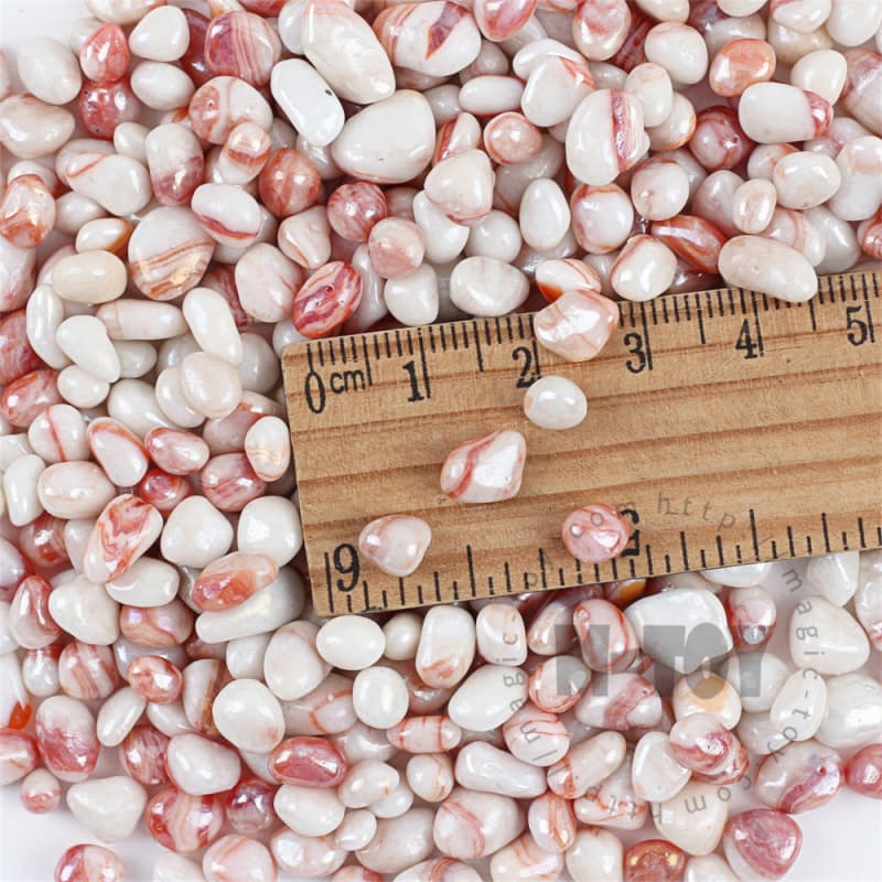 Red Porcelain Glass Beads 0306CD-PO901-L