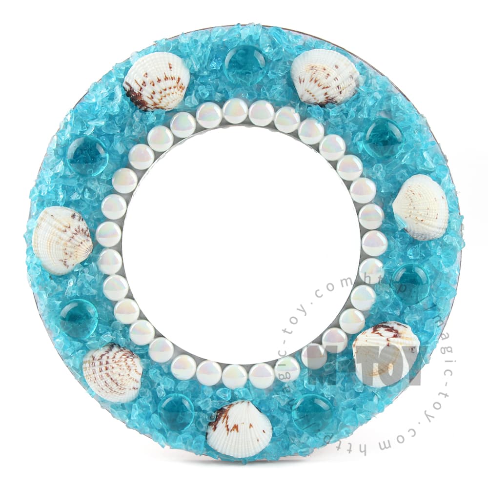 Blue Summer Sea Mirror Mosaic Kit MK08005