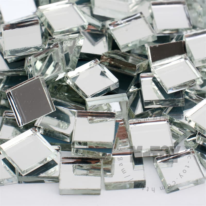 Silver Square Mirror 10MSS10